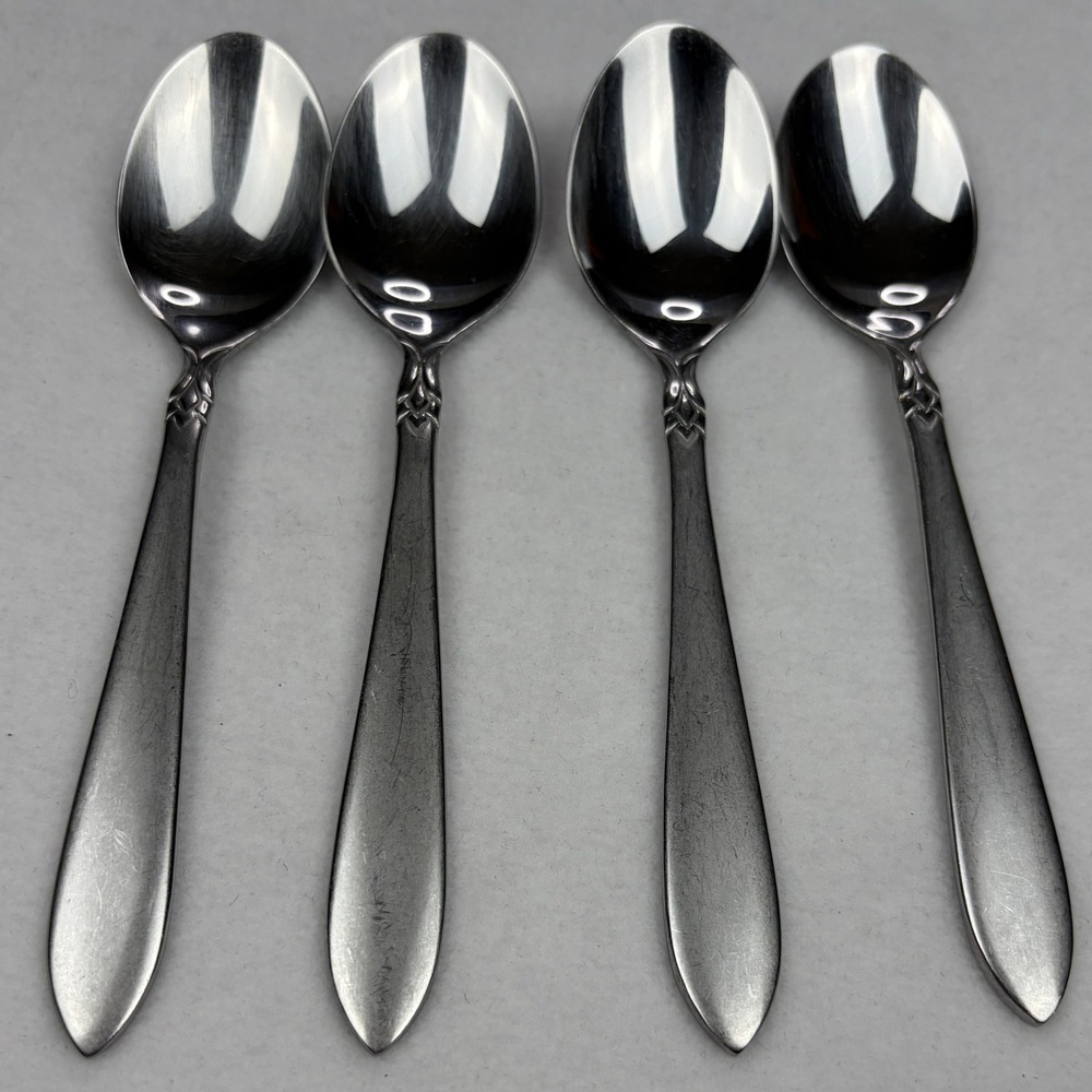 Oneida Simba-Jacqueline Stainless Steel Teaspoons Set of 4
